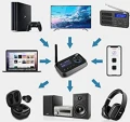 Transmiter FM Art ART AUDIO AUX/OPT TRANSMITTER with BT LCD function BT-17