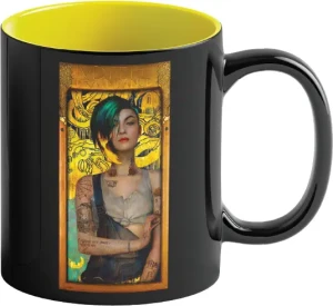 Good Loot Kubek termoaktywny Game Art Chronicles Cyberpunk 2077 Judy & Gustav Klimt