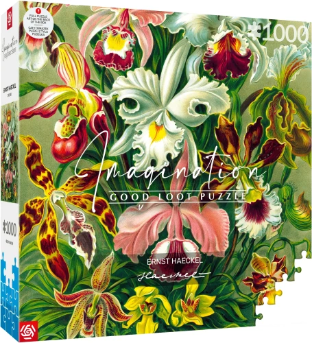 Good Loot Imagination Puzzle: Ernst Haeckel Orchidea / Orchid 1000 elementów