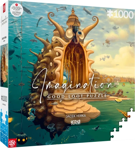 Good Loot Imagination Puzzle: Jacek Yerka Port / Harbor 1000 elementów