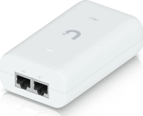 Ubiquiti U-PoE++ gigabitowy zasilacz PoE 802.3bt, 48 V, 1.25 A