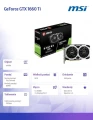MSI Karta graficzna Radeon RX 570 ARMOR OC 4GB 256BIT HDMI/DVI/3DP