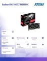 MSI Karta graficzna Radeon RX 5700 XT MECH OC 8G GDDR6 256BIT HDMI/3DP