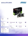MSI Karta graficzna GeForce RTX 2060 SUPER VENTUS GP OC 8G