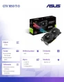 Asus Karta graficzna GeForce GTX 1050 TI O 4GB 128BIT DVI/HDMI/DP