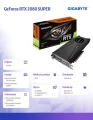 Gigabyte Karta graficzna GeForce RTX 2080SUPER TURBO 8G GDDR6 256BIT HDMI/3DP/USB-C