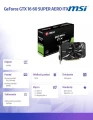 MSI Karta graficzna GeForce GTX 1660SUPER AERO ITX 6G OC 192BIT GDDR6 DVI-D/HDMI/DP