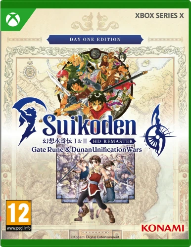 Suikoden I&II HD Remaster Gate Rune and Dunan Unification Wars Day One Edition