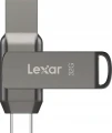 Pendrive Lexar | 2-in-1 Flash Drive | JumpDrive Dual Drive D400 | 32 GB | USB 3.1 | Grey