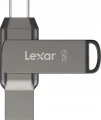 Pendrive Lexar | 2-in-1 Flash Drive | JumpDrive Dual Drive D400 | 32 GB | USB 3.1 | Grey