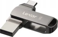 Pendrive Lexar | 2-in-1 Flash Drive | JumpDrive Dual Drive D400 | 32 GB | USB 3.1 | Grey