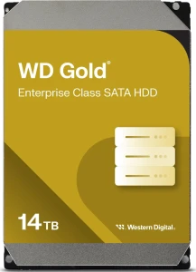 WD Gold 14TB 3.5'' SATA III (6 Gb/s)