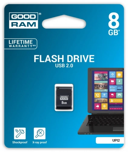 Pendrive GoodRam PICCOLO 8GB USB 2.0 Blac