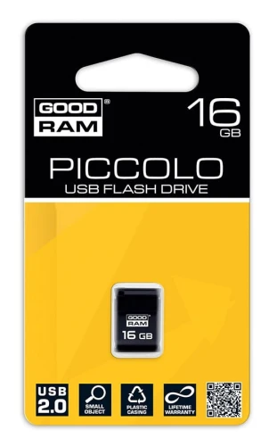 Pendrive GoodRam PICOLLO 16GB USB 2.0 Black