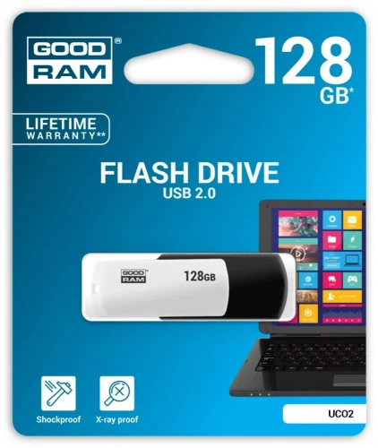 Pendrive GoodRam UCO2 128GB Black & White