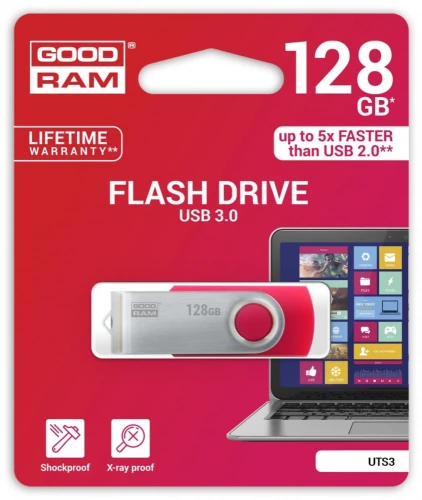 Pendrive GoodRam Twister 128GB Red