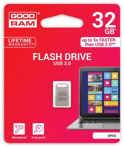 Pendrive GoodRam UPO3 32GB USB3.0 Silver