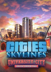 Cities Skylines - Content Creator Pack University City (DLC) (PC) klucz Steam