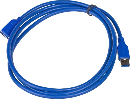 Akyga USB-A - USB-A 1.8 m Niebieski