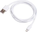 Akyga USB-A - Lightning 1 m Biały