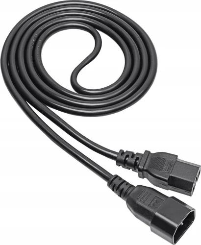 Akyga AKYGA Power cable AK-UP-06 IEC C14 C15 250V/50Hz 1.8m