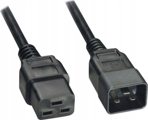 Akyga AKYGA Power cable AK-UP-07 IEC C14 C15 250V/50Hz 3m