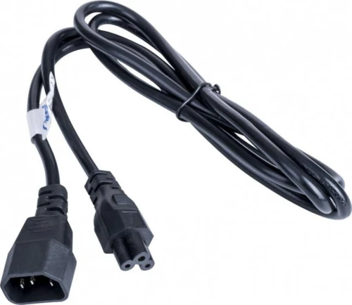 Akyga AK-NB-09A IEE C5 - C14 do notebooka  250V/50Hz 2,5A 1,5m czarny