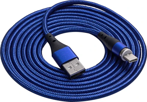 Akyga USB-A - USB-C 2 m Niebieski