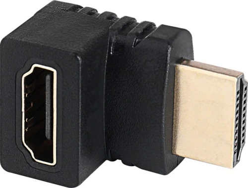 Akyga 90deg AK-AD-70 HDMI m / HDMI f kątowy