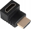 Akyga 90deg AK-AD-70 HDMI m / HDMI f kątowy