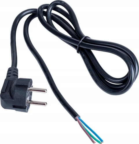 Akyga AK-OT-01P kabel zasilające Czarny 1,5 m CEE7/7