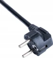 Akyga AK-OT-01P kabel zasilające Czarny 1,5 m CEE7/7