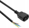 Akyga bez zakończenia AK-OT-07A CCA IEC C14 1.5 m