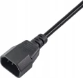 Akyga AK-PC-03C Czarny 1,8 m IEC C13