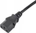 Akyga AK-PC-03C Czarny 1,8 m IEC C13