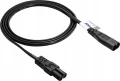 Akyga AK-RD-08A przedłużacz ósemka CCA IEC C7 / IEC C8 1.5m