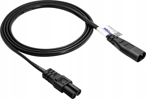Akyga AK-RD-08A przedłużacz ósemka CCA IEC C7 / IEC C8 1.5m