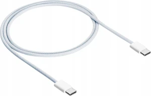Akyga USB-C - USB-C 1 m Biały
