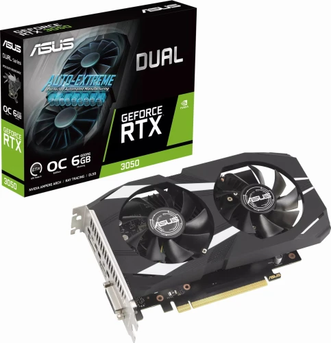 Asus Dual GeForce RTX 3050 OC 6GB GDDR6