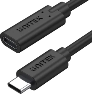 Unitek C14086BK-1M USB-C - USB-C 1 m Czarny
