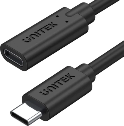 Unitek C14086BK-1M USB-C - USB-C 1 m Czarny