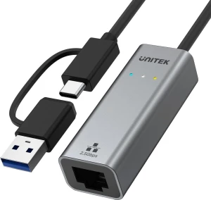 Unitek U1313C USB-A/C na RJ45 2.5 G Ethernet