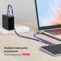 Unitek Klawiatura 9w1 D1092A, hub USB, HDMI 4K, PD 100W