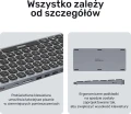 Unitek Klawiatura 9w1 D1092A, hub USB, HDMI 4K, PD 100W