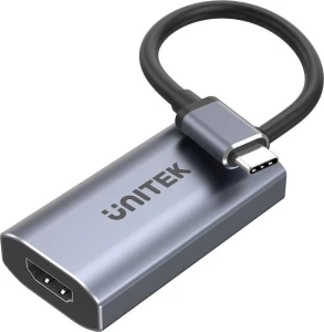 Unitek V1414A USB-C - HDMI Srebrny