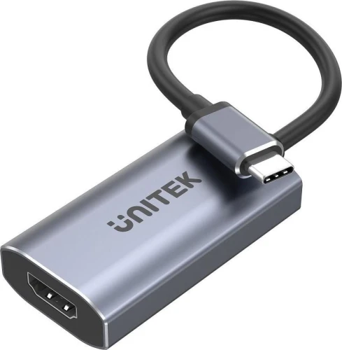 Unitek V1414A USB-C - HDMI Srebrny