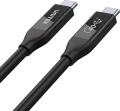 Unitek C14100BK-0.8M USB-C - USB-C 0.8 m Czarny