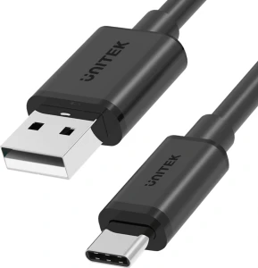 Unitek Y-C480BK USB-A - USB-C 0.25 m Czarny