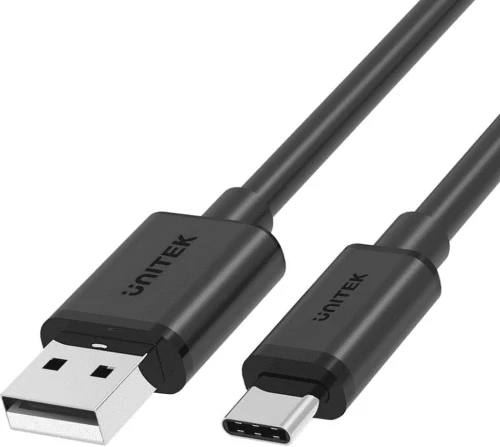 Unitek C14069BK USB-A - USB-C 3 m Czarny