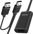 Unitek Y-278USB-A - USB-A 10 m Czarny
